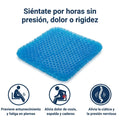 Cojín Ergonómico de Gel Doble Capa con Base Antideslizante